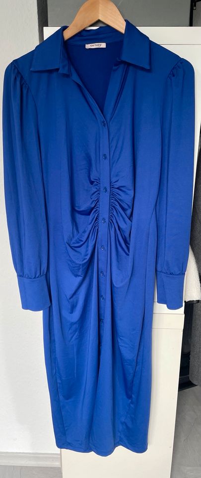 Orsay Kleid Maxikleid Gr L 40/42 blau in Darmstadt