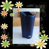 Dunkelblaue ASA Designer-Vase 80er Jahre 15 cm Berlin - Neukölln Vorschau