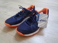 asics Sportschuhe 37,5 dunkelblau schwarz neon orange WIE NEU Schleswig-Holstein - Flensburg Vorschau