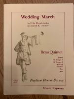 Noten Hochzeitsmarsch Wedding March Besetzung Brass Quintet Kreis Ostholstein - Damlos Vorschau
