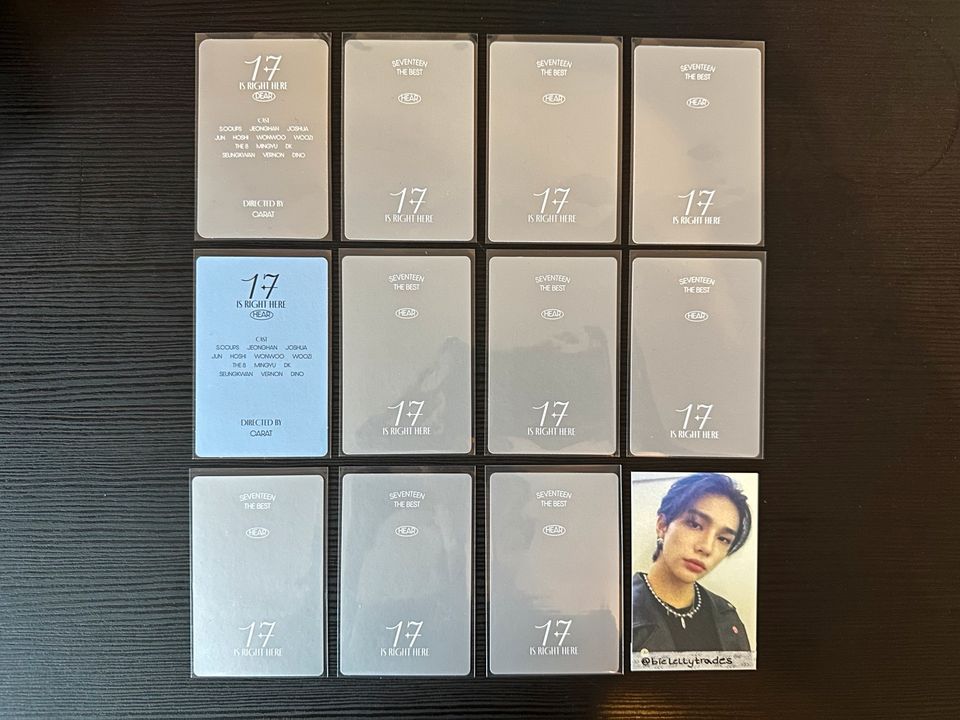 Seventeen Is Right Here (Hear Version) Photocards (pc) in Unna