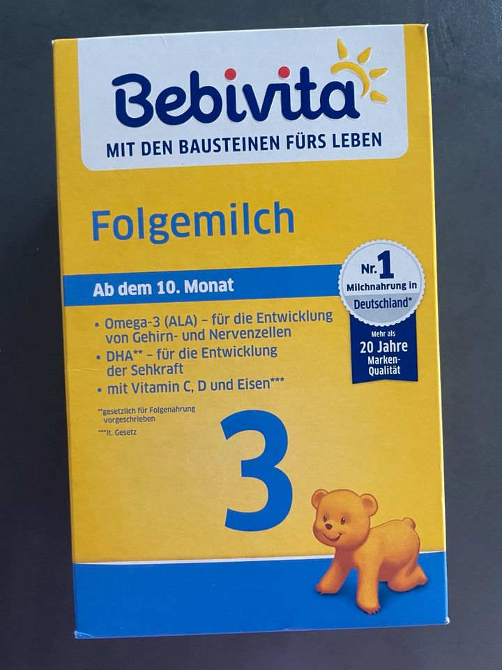 Bebivita Folgemilch 3 in Voerde (Niederrhein)