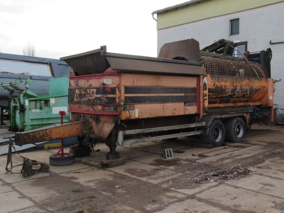 Mobile Trommelsiebmaschine Doppstadt SM 518 Profi in Wurzen