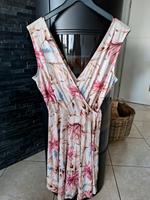 S'Oliver Strandkleid beige mit Blumen, Gr.38 *neu* Nordrhein-Westfalen - Alsdorf Vorschau
