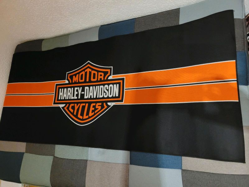  Harley Davidson, Harley Davidson Teppich, Motorrad