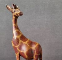 GIRAFFE | Holz | geschnitzt | Afrika | Handarbeit | Dekoration Leipzig - Altlindenau Vorschau