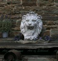 ⚜️ Löwenspeier Löwe Brunnen steinguss Gartenfigur Deko Vintage Niedersachsen - Bramsche Vorschau