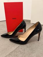 HUGO BOSS - High Heels Lack Schwarz - Hellia P 90 - Gr. 40,5 Baden-Württemberg - Remseck am Neckar Vorschau