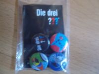 4 Stück Die DREI Fragezeichen (???) Buttons - NEU ! Niedersachsen - Edewecht Vorschau