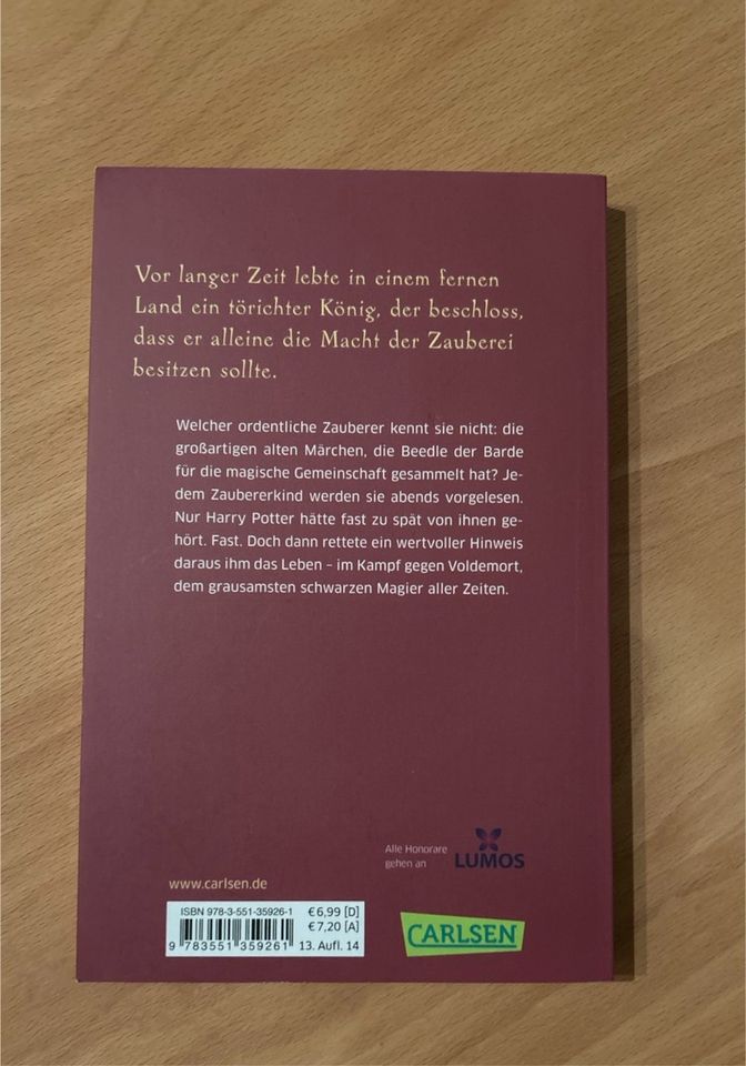 Buch: die Märchen von Beedle dem Barden (Harry Potter). in Potsdam