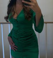 Satin Kleid Zara grün Größe XS Köln - Worringen Vorschau