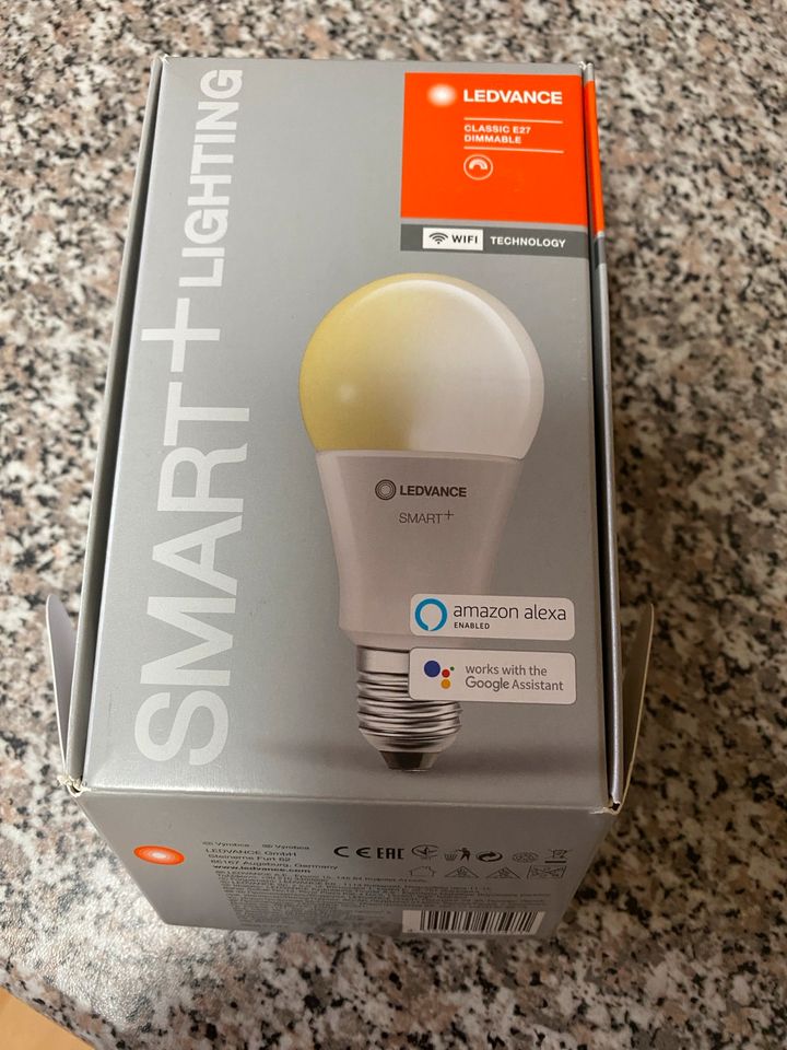 Ledvance Smart + Leuchtmittel Alexa A+ E27 in Oberasbach