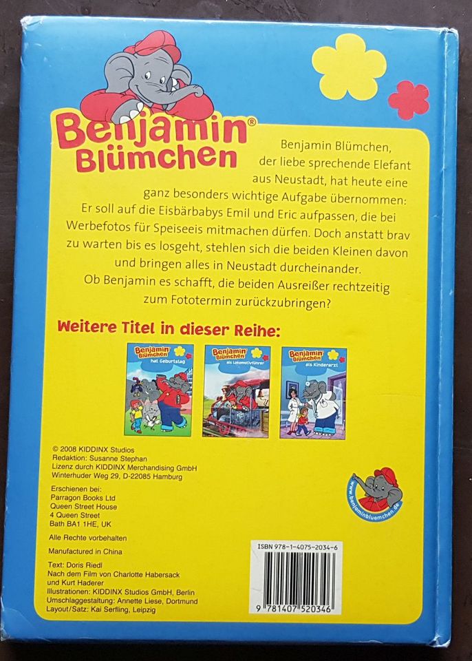 Benjamin Blümchen und die Eisbärbabys, schönes Kinderbuch in Herzogenaurach