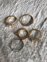 Ringset Schmuckset 5 Ringe Gold Boho Hippie Nordrhein-Westfalen - Gladbeck Vorschau