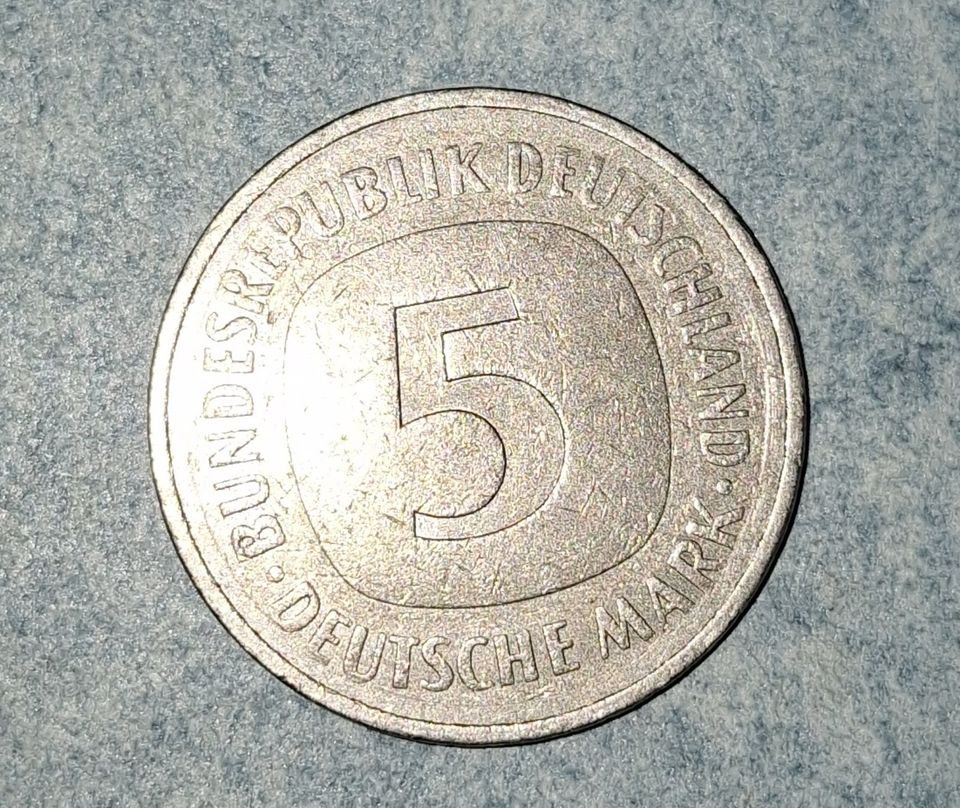 5 Deutsche Mark in Tiefenbach Kr Passau