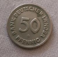 50 Pfennig 1949 G Nordrhein-Westfalen - Velbert Vorschau