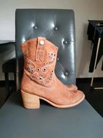 Echt Leder Damen Stiefel  in Used Optik Nordrhein-Westfalen - Herne Vorschau