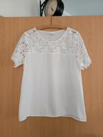 super süße Blusenshirt Bluse Tunika Vila Creme Größe L Spitze Nordrhein-Westfalen - Borken Vorschau
