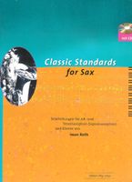 Classic Standards for Sax, CD, Noten: Altsax, Tenorsax, Klavier Stuttgart - Stuttgart-Mitte Vorschau