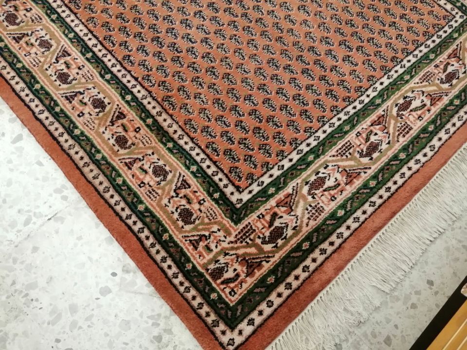 Vintage Orientteppich Wolle Teppich Brücke Rug Carpet 183 x 125 c in Taunusstein