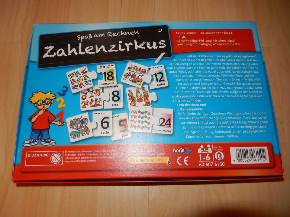 ABC-Karussell und Zahlenzirkus Puzzle Vorschule in Annahütte