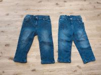 ☆☆ 3/4 Hosen Jeans ☆ Gr. 122 ☆ Zwillinge Zwillingsmädchen  Nordrhein-Westfalen - Enger Vorschau