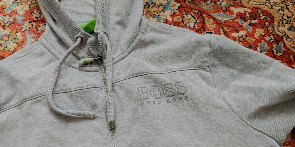 BOSS Hoodie, Gr. M, hellgrau in München