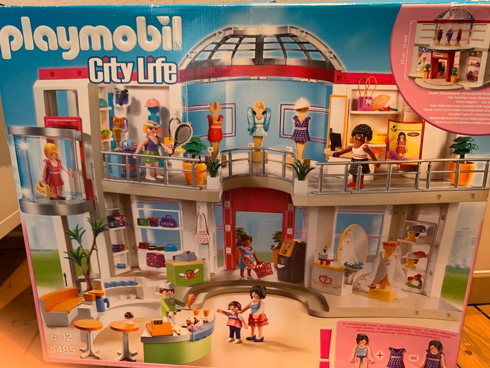 Playmobil, großes Kaufhaus, Shopping Mall, 5485, city life in Siegburg