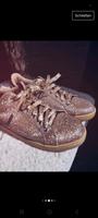 Glitzer Schuhe 40 Sneaker Gold Braun Top Look München - Schwabing-Freimann Vorschau