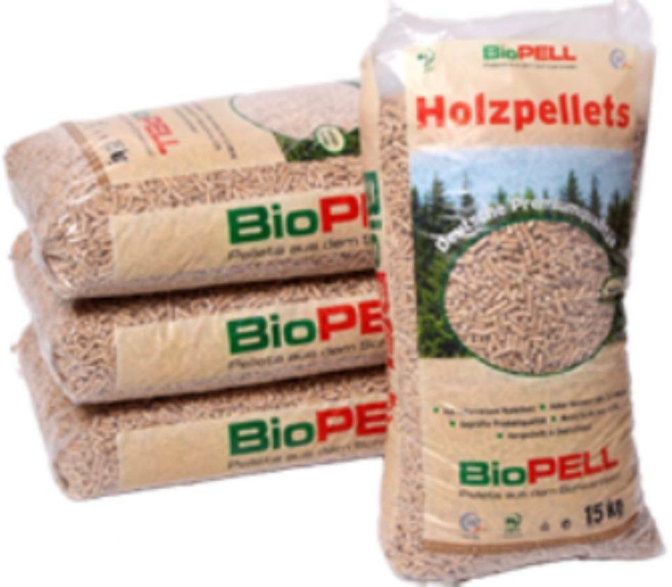 Holzpellets BioPell Pellets Sackware 990kg o. 975kgPellet günstig in Hohenstein