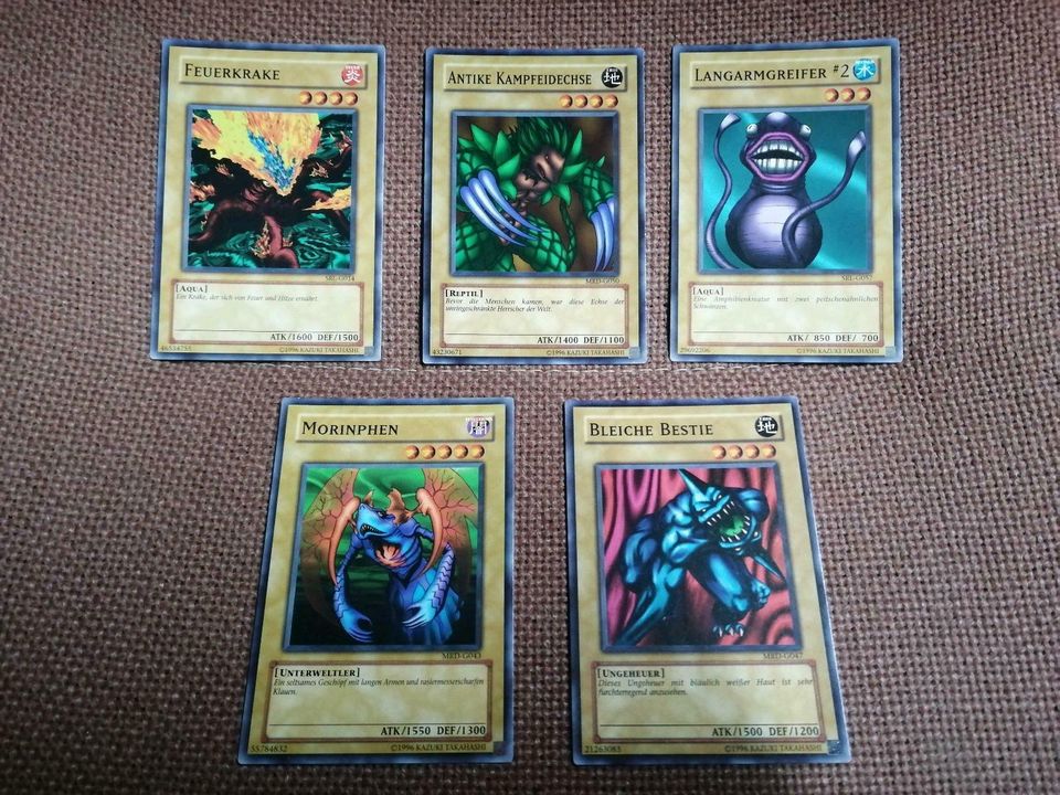 Yu-Gi-Oh Karten Set #5 5 Karten in Oberasbach