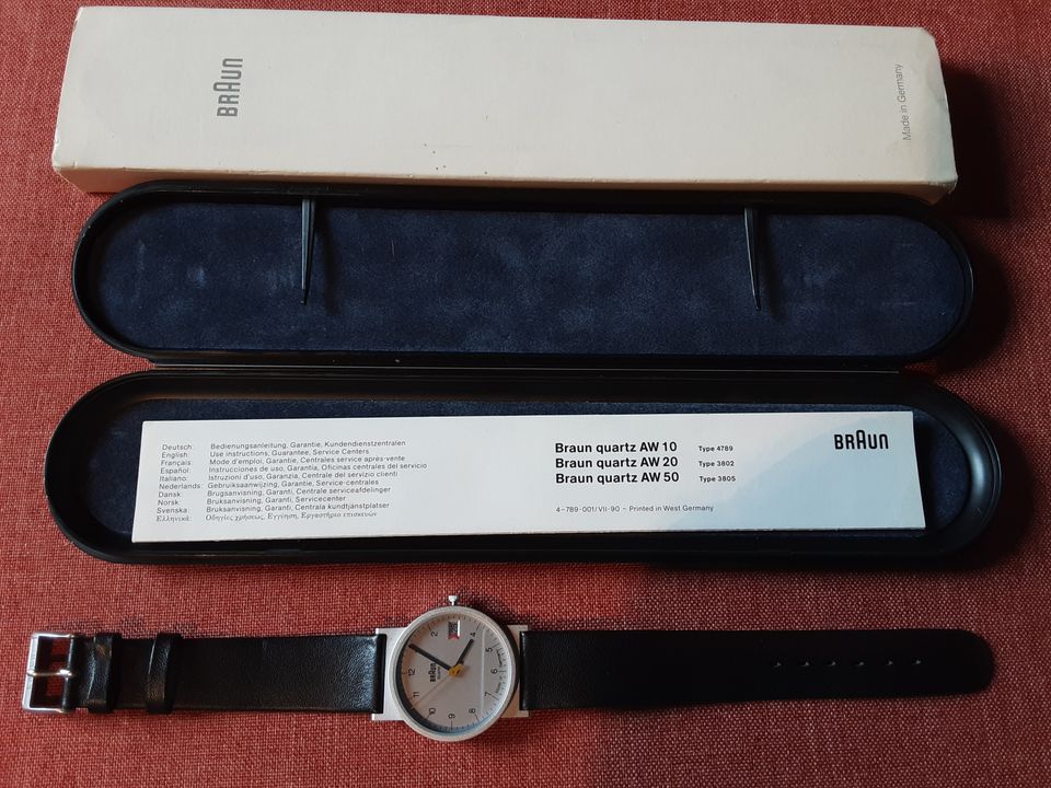 BRAUN  Armbanduhr AW 20 Datum Edelstahl, NEU in Offenbach