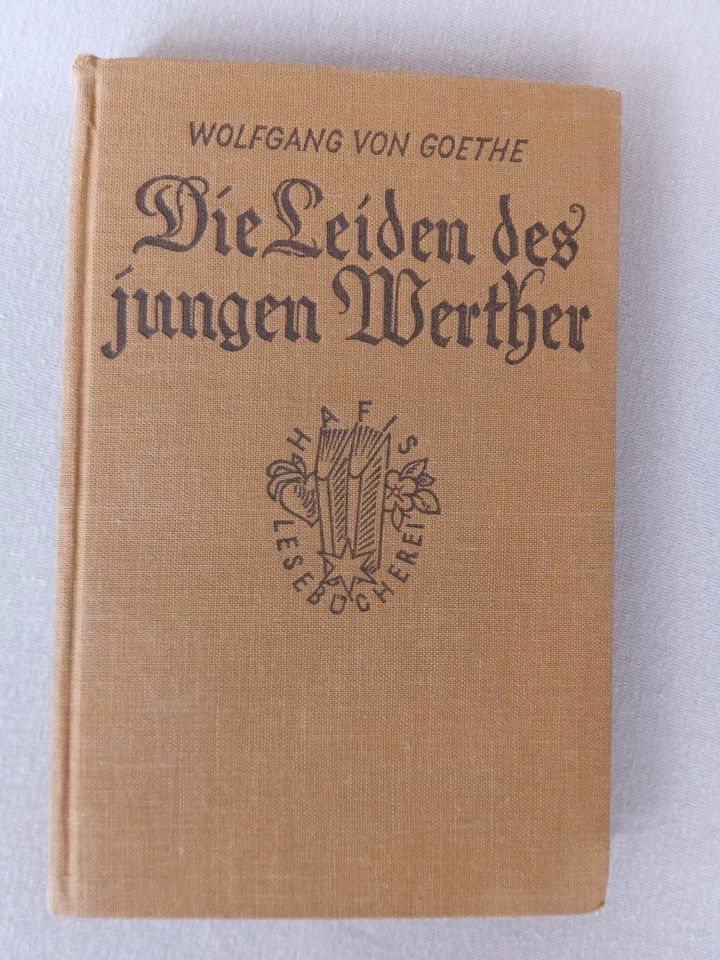 Gothe Die Leiden des jungen Wether // altes Buch guter Zustand in Berlin