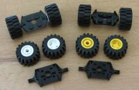 Lego City - Reifen 6015 - 8 Stück mit Felgen und Achsen Bochum - Bochum-Ost Vorschau