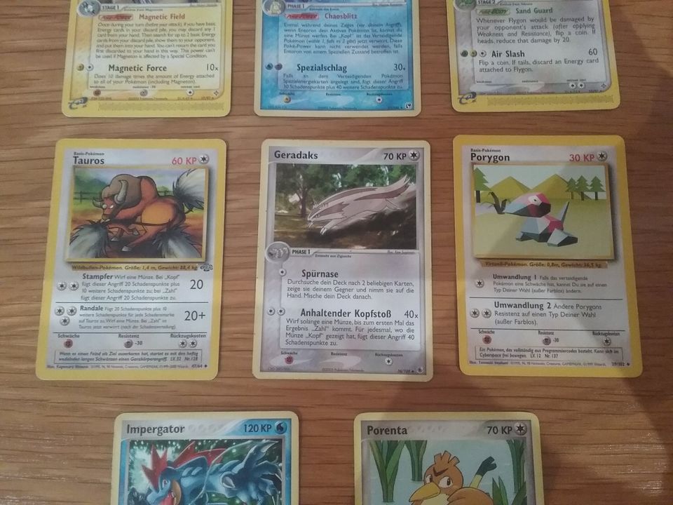 Pokemon-Karten Stückpreis 5€ in Heroldsbach