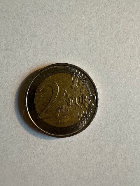 2 Euro Münze Deutschland 2014 J Fehlprägung Selten in Alsbach-Hähnlein