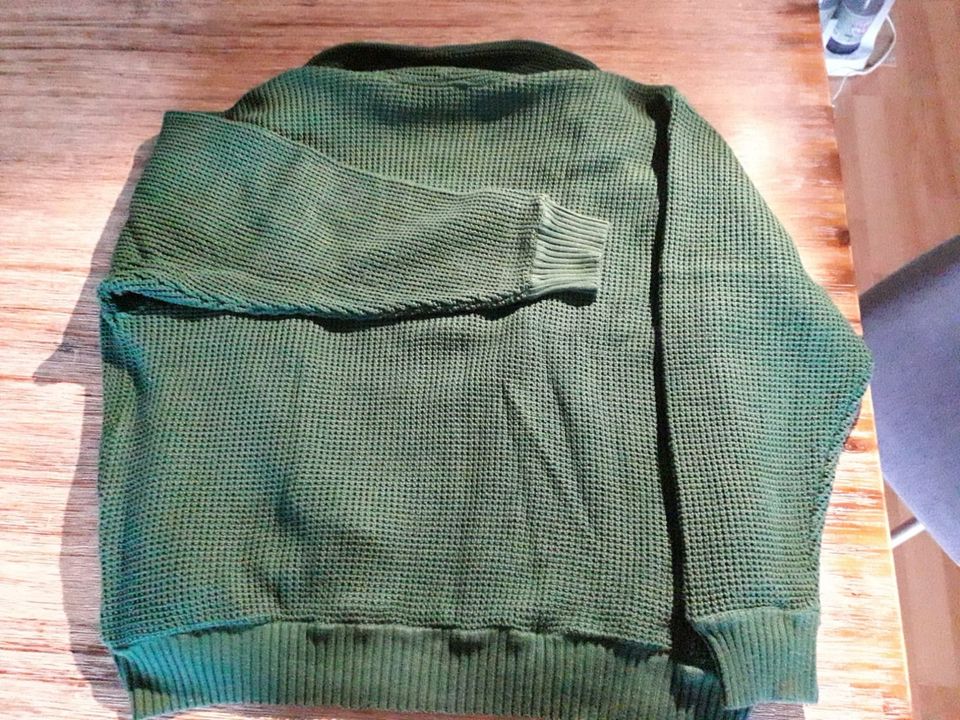 Carlo Colucci Herren-Strickjacke grün Größe 50/M Original Vintage in Köln