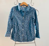 Sehr guter Zustand blaue H&M Bluse mit weißen Sternchen Hannover - Kirchrode-Bemerode-Wülferode Vorschau