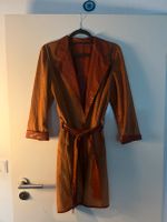 Vintage 70s Stil Burnt Orange Suede/Snakeskin Effekt Kleid/Robe Berlin - Mitte Vorschau