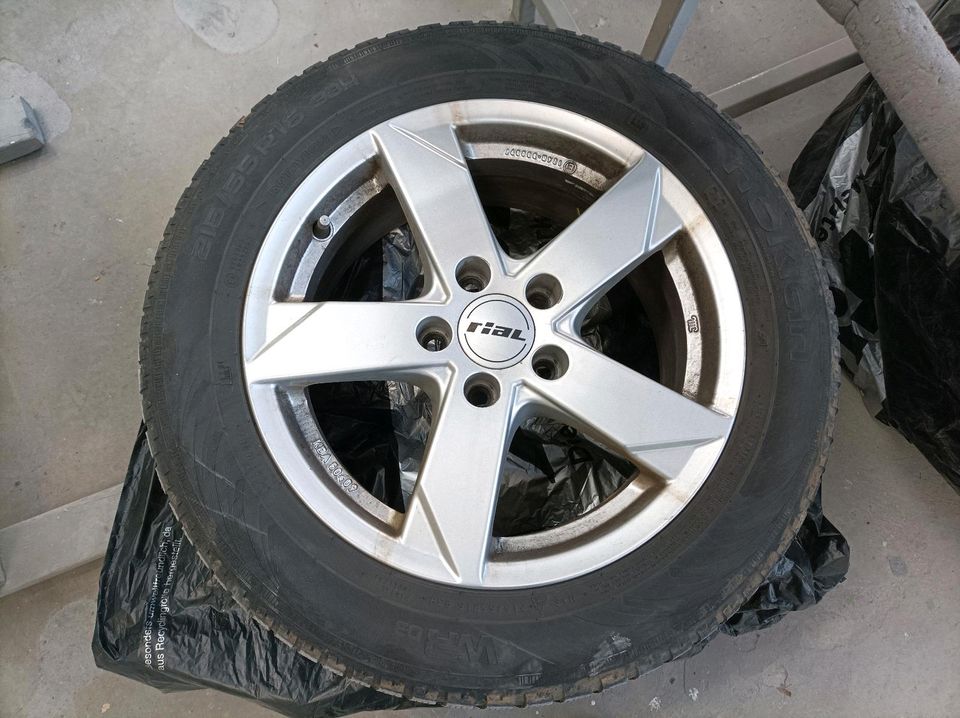 16 Zoll Winterräder 5x112 Audi VW Mercedes in Bopfingen