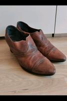 Donna Carolina Leder pumps Schuh high heels boots 40 1/2 braun Dortmund - Wickede Vorschau
