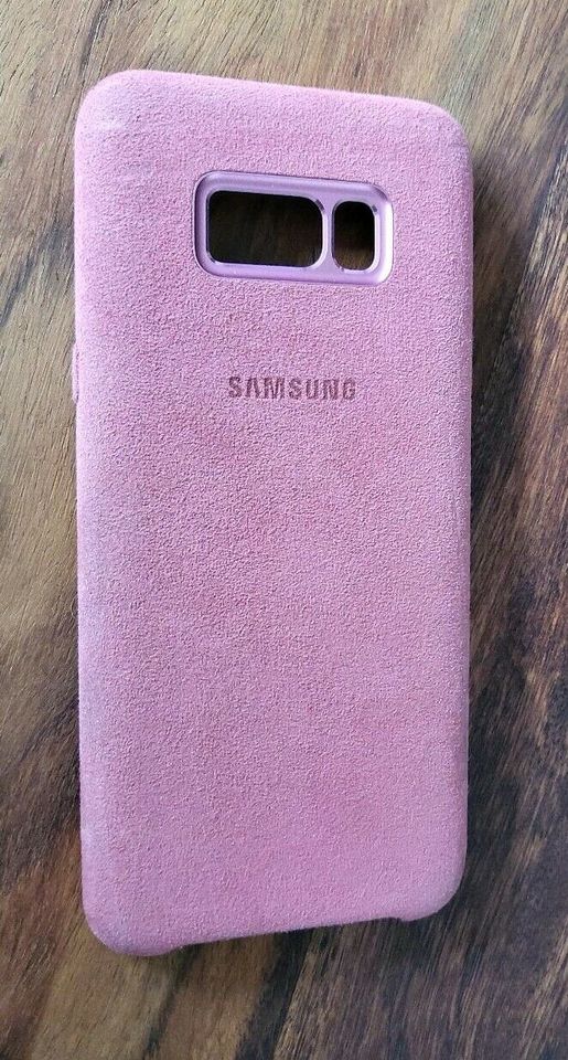 Versand incl Schutzhülle Samsung S8+ Alcantara in Schönfließ b Oranienburg