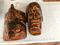 Mexikanische Masken, handgemalt aus Holz Niedersachsen - Schwülper Vorschau