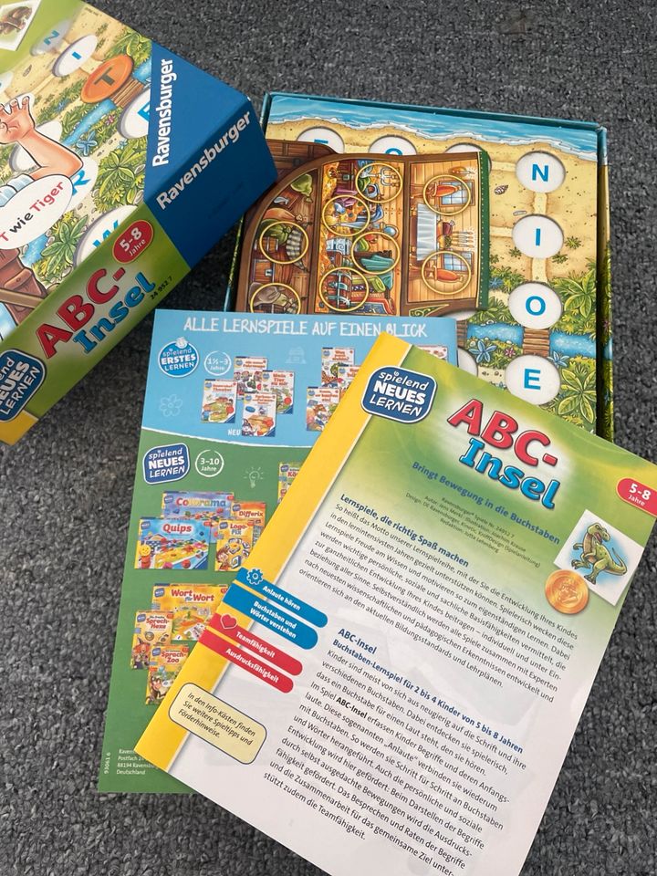 Spiel Lernspiel ABC Insel Ravensburger Kinderspiel Schulanfang in Trittau