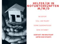 Helfer/in in Notunterkünften gesucht (m/w/d) Berlin - Neukölln Vorschau