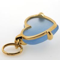 Pomellato Anhänger 750 Gold 18 Kt Blaues Herz www.juweliero.de Nordrhein-Westfalen - Gelsenkirchen Vorschau