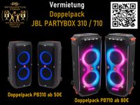 ♫ JBL Partybox 310 710 im Doppelpack mieten leihen PA Anlage ♫ Schleswig-Holstein - Ahrensburg Vorschau