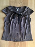 H&M Bluse T-Shirt Hemd Shirt Schleife glänzend Düsseldorf - Eller Vorschau