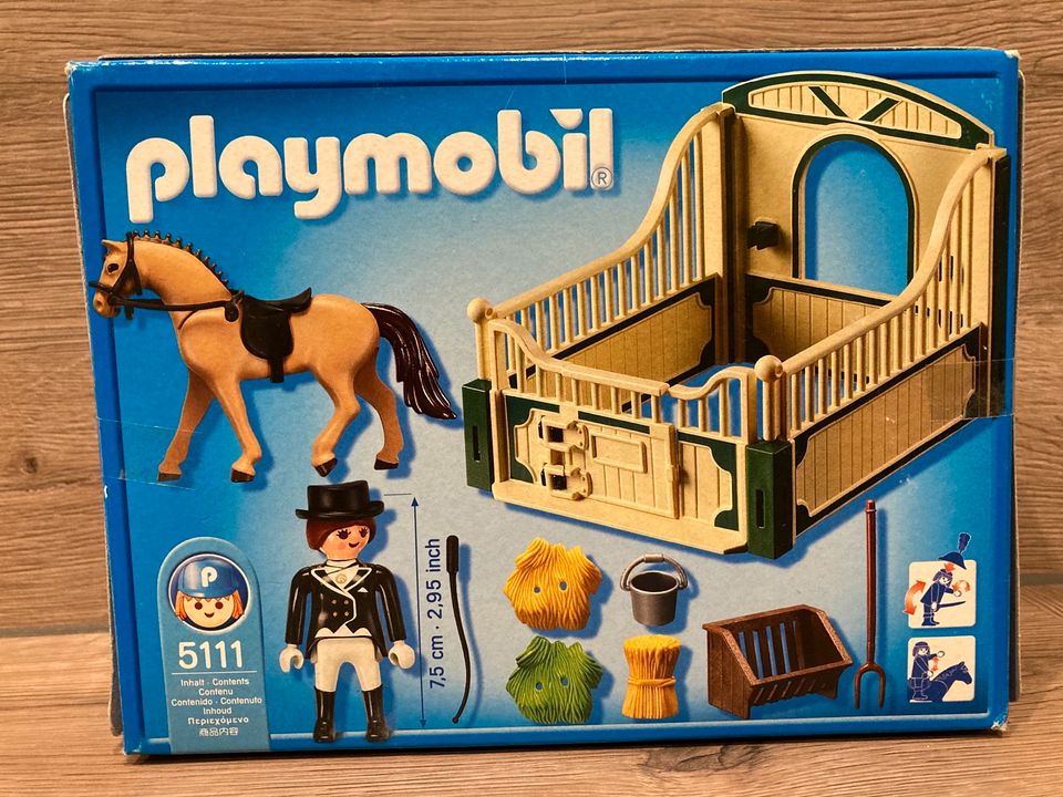 4 Playmobil Sets mit  Pferd Reiter Box in Oeversee