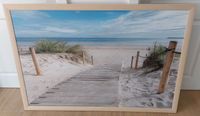 Wandbild "Strandzugang", 127x86 cm, Bild mit Rahmen Sachsen-Anhalt - Groß Santersleben Vorschau